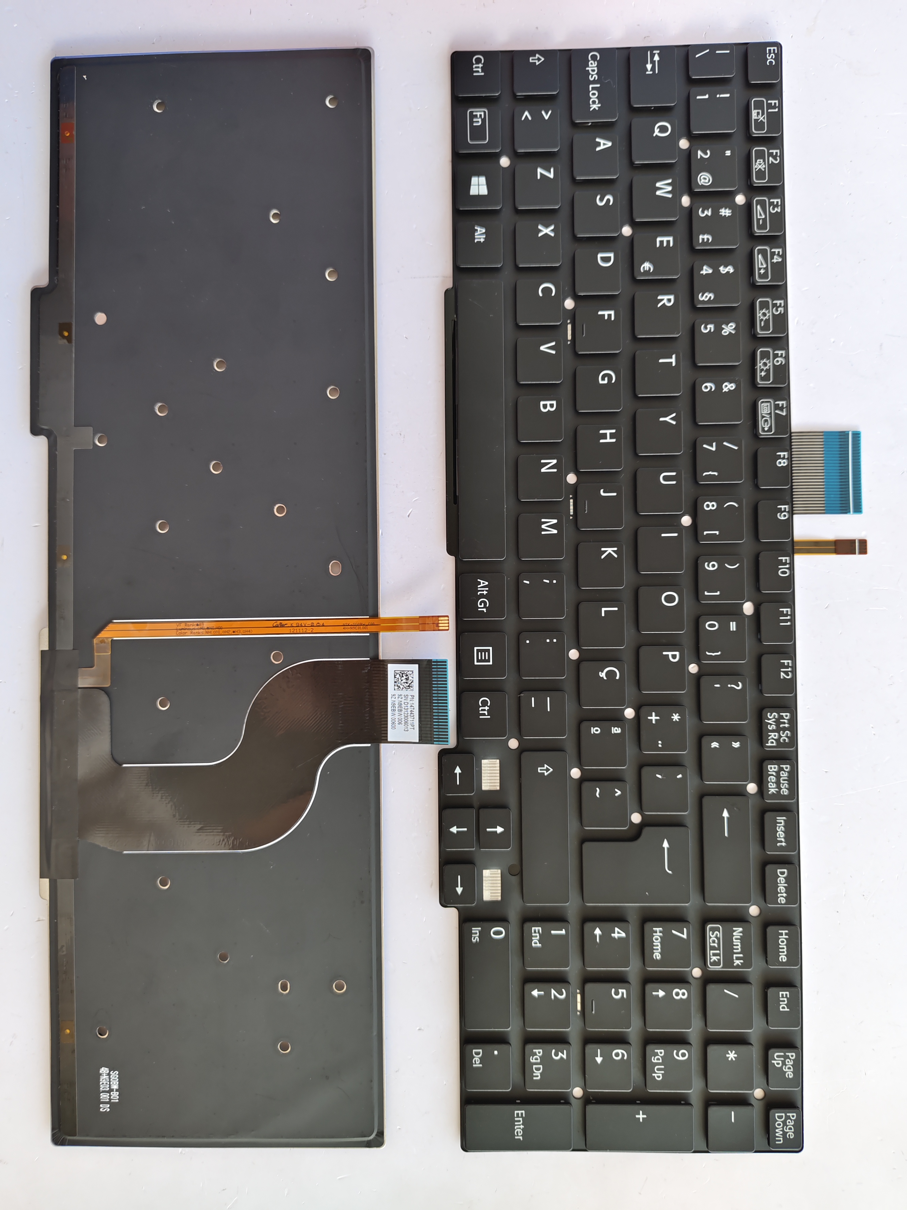 Picture of New Replacement Laptop Keyboard For SONY SVT15 BLACK Backlit PO Layout